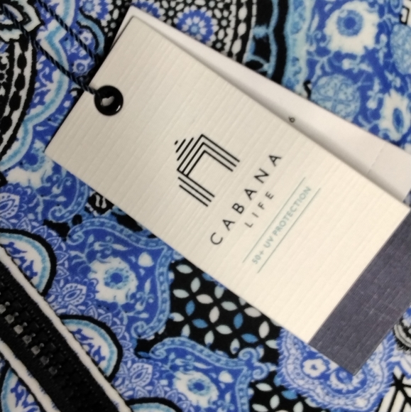 Cabana Life Midnight Marrakesh Unisuit One-Piece 50+UV Protection Large Blue - Picture 9 of 15